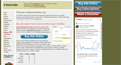 Desktop Screenshot of minoritypostdoc.org