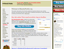 Tablet Screenshot of minoritypostdoc.org